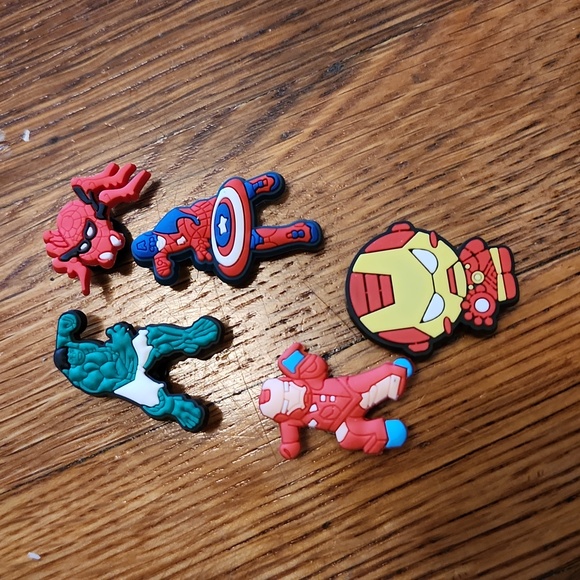 Superhero Croc Jibbets - Picture 3 of 3